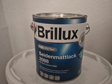 Brillux Hydro Pu Tec Seidemnattlack 2088 Weis 3liter