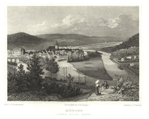 Hann münden gesamtansicht - münden,