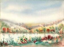 Gemälde , Hans Goller , Moderne-Kunst , Aquarell auf Papier