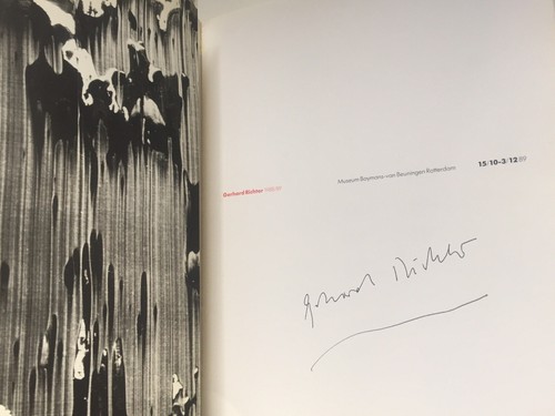 Gerhard richter signiert - richter,