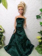 💙Pannesamt Kleid Tanne 💙