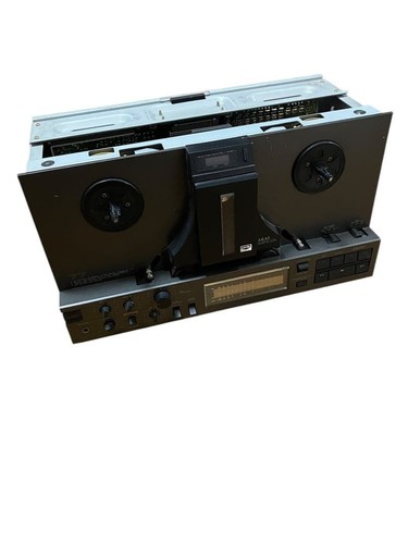Akai open reel tape deck - open,