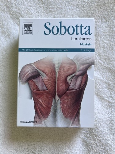 Sobotta lernkarten muskeln - sobotta,