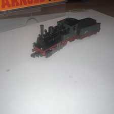 Arnold 2224  Dampflok grün mit Tender Spur N OVP Rarität 0092