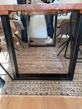 Esstisch Akazie massiv holz verlängerbar