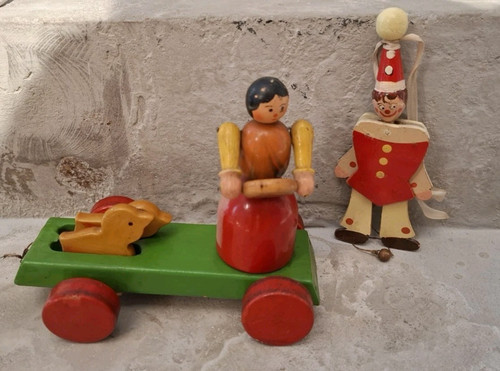 Sehr altes holzspielzeug - altes,