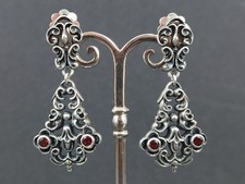 Elegante Trachtenohrringe mit