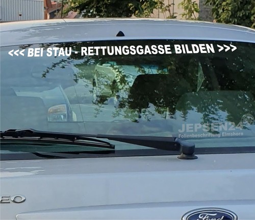 Auto aufkleber bei stau - ,