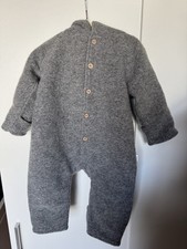 Baby Walkoverall grau neu 74/80 Wollwalk Kindsgard 
