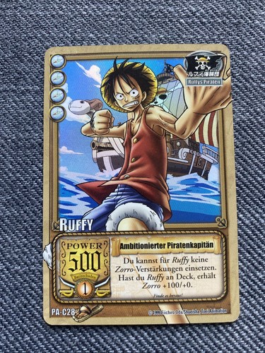 One piece ruffy ambitionierter - piece,