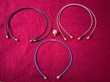 Auswahl von 5 HF Prüfkabeln, SMA Stecker auf SMA Stecker + SMA auf Typ N Adapter