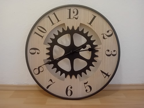 Industrial wanduhr groß cm - industrial,