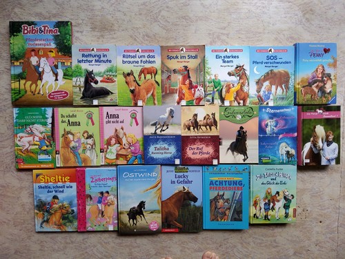 Bücherpaket 23 pferderomane - bücherpaket,