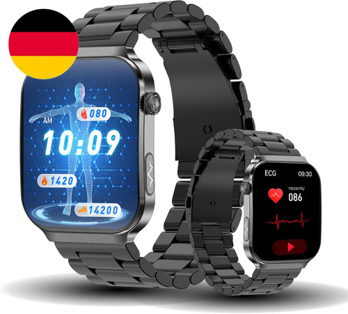 Smartwatch herren mit ekg - mit, ekg+hrv