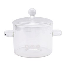 Glas kochtopf mit deckel - kochtopf,