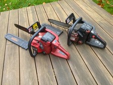 2 Stück defekte Kettensägen mit 35 cm und 40 cm Schwert