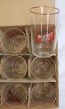 6 Rommel Deus 0,2 Gläser aus Gastroauflösung Must ´ve  !!