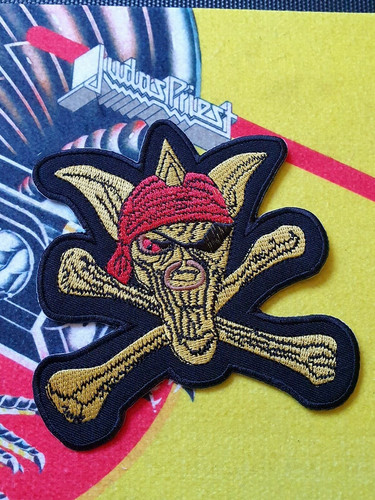 Heavy metal shape patch - metal,