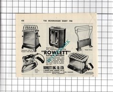 Rowlett Eng Co Ltd London - 1948 kleine Anzeige