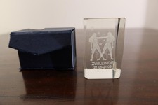 "Zwilling" 3D Hologramm Glas Gravur Geburtstag -Sternzeichen-