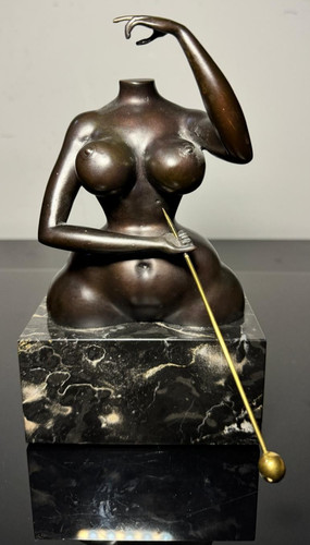 Bronzefigur anima - bronzefigur, –