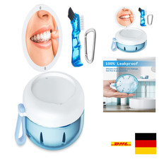 Zahnprothesenbox mit Spülkorb