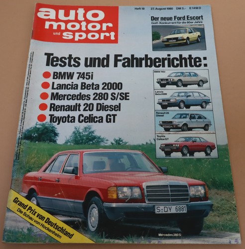 Ams 1980 mercedes 280 - ams,