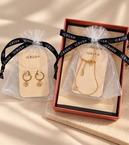 Icrush schmuckset gold - icrush,