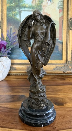 Bronzefigur fortuna figur - bronzefigur, 34