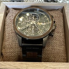 Avant Wood Chronograph Green