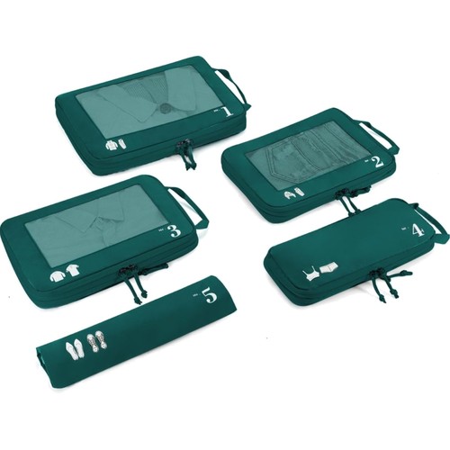 Reise packwürfel set tlg - reise, 5-tlg