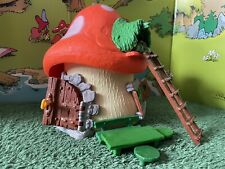 GROSSES SCHLUMPF HAUS  ORANGE SCHLÜMPFE SMURFS PUFFI PITUFOS SCHLUMPF