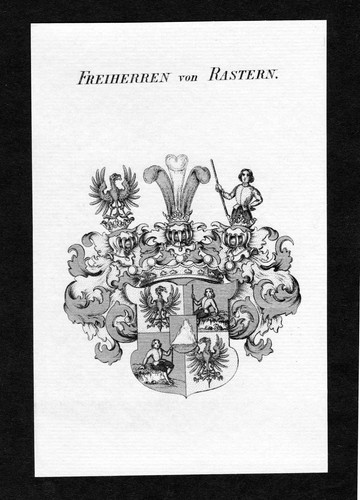 1820 rastern wappen adel - 1820,