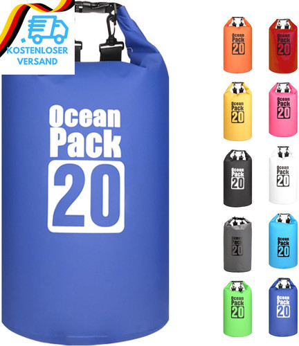 Dry bag 20l blau - bag, wasserdichte