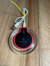 Induktive Ladegerät Qi Wireless Charger SCHNELL Ladestation Kabellos alle Handys