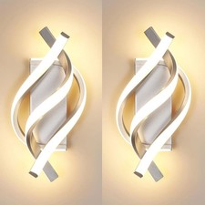 2X LED Wandleuchte Moderne
