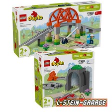 LEGO® Duplo Eisenbahn 10425+10426 Eisenbahntunnel , Brücke & Schienen NEU & OVP