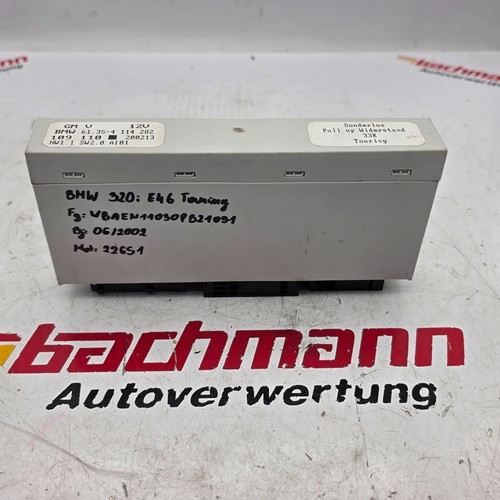 Grundmodul bmw e46 320i - bmw,