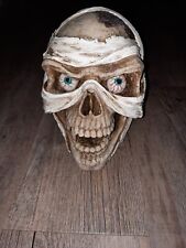 Totenkopf Deko  Mumie skull schädel halloween 
