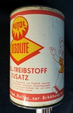 AUTOL DESOLITE - alte Öldose -  Blechdose ungeöffnet  DIESEL - TREIBSTOFF ZUSATZ