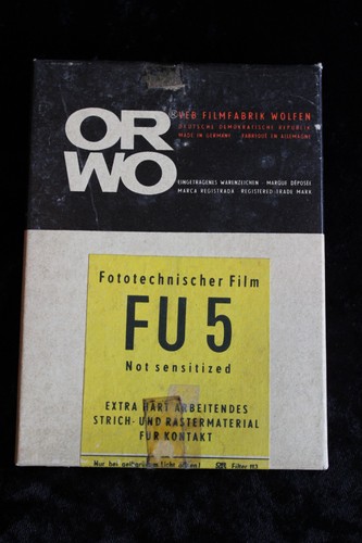 Orwo negativ film - fu, not