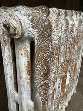 Gussheizkörper auf Füßen stehend , Jugendstil Antik Heizkörper