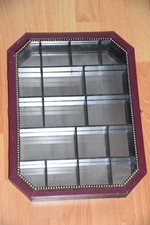 Setzkasten, mit Glastür und