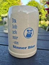 0,5 L Bierkrug Sinner Karlsruhe zu 1976 Brauerei