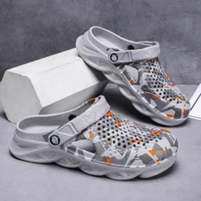 Herren Clogs Sommer Schuhe Sandalen Leicht Hausschuhe Outdoor Slipper