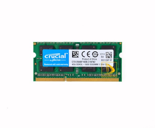 Crucial 4gb pc3l - pc3l, 2rx8