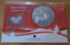 Canada Kanada 20 Dollar Silbermünze "Schlitten mit Rentier" 2012 - Stempelglanz