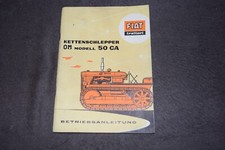 Betriebsanleitung Bedienungsanleitung Fiat/OM Kettenschlepper 50 CA VI-1959
