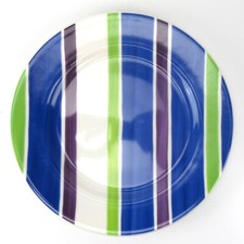 Rosenthal Porzellan Speiseteller Serie CASUAL Designer Guild Bunt Streifen 26cm