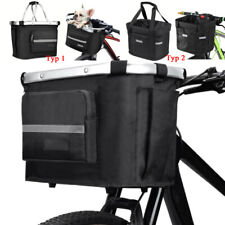 Faltbarer Fahrradkorb Vorne Fahrradtasche Einkauftasche Hundetasche Fahrradkorb